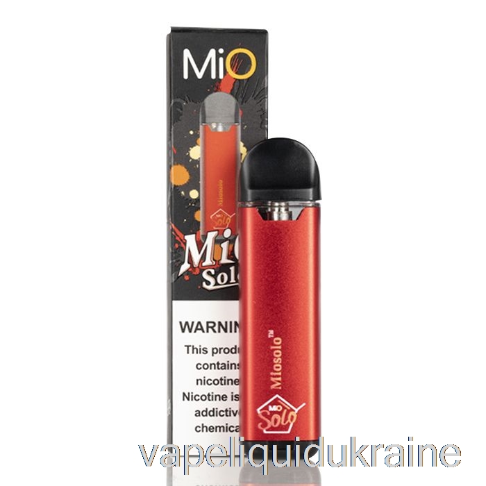 Vape Liquid Ukraine MiO SOLO Refillable Device Red